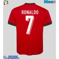 Portugal Cristiano Ronaldo #7 Replica Home Shirt Euro 2024 Short Sleeve